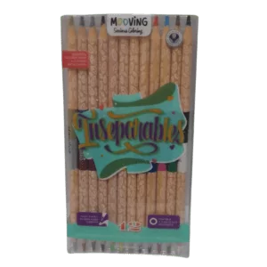 LAPICES MOOVING BICOLOR 12=24L