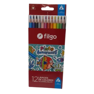LAPICES FILGO ACUARELABLES  12L