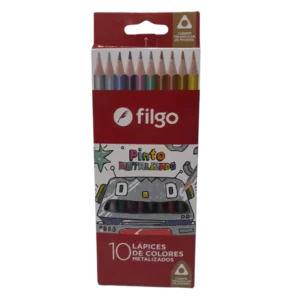 LAPICES FILGO METALIZADOS 10L