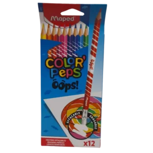 LAPICES MAPED BORRABLES 12L