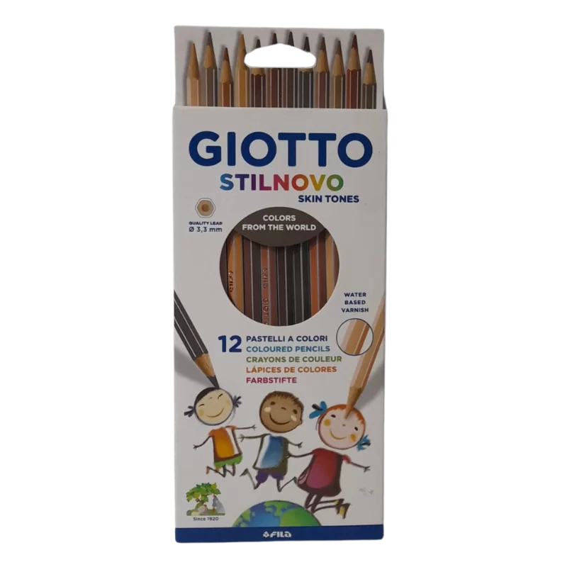 LAPICES GIOTTO STILNOVO SKIN TONOS  12L