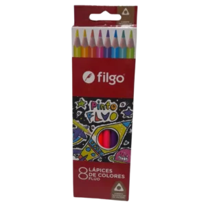 LAPICES FILGO FLUO 8L