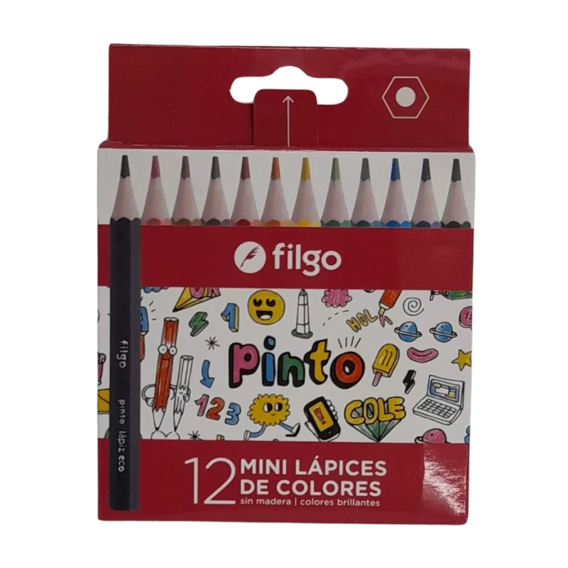 LAPICES de COLORES 12un FILGO
