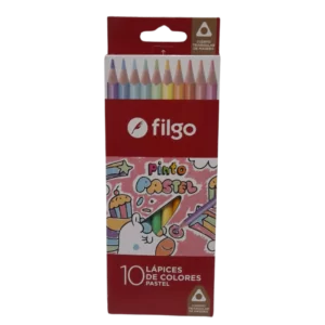 LAPICES FILGO PASTEL 12L