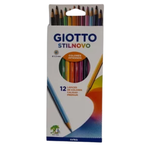 LAPICES de COLORES 12 GIOTTO 3.3