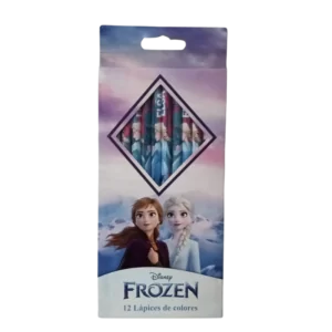 LAPICES de COLORES 12L LICENCIA FROZEN