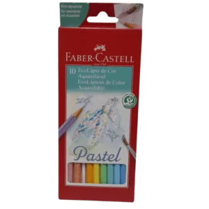 LAPICES FABER ACUARELABLES PASTEL 10L