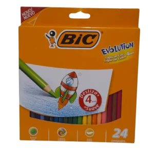 LAPICES BIC EVOLUTION 4MM 24