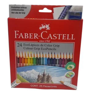 LAPICES FABER GRIP 24L