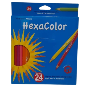 LAPICES PAX HEXACOLOR 24L