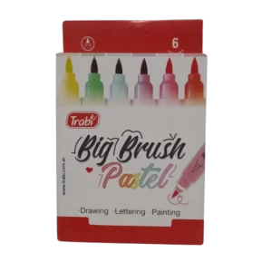 MARCADOR TRABI COLOR PINCEL JUMBO 6