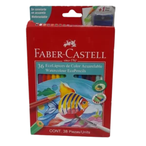 LAPICES FABER ACUARELABLES 36L