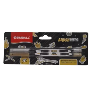 MARCADOR SIMBAL PINCEL METALIZADOS HITS 2COL