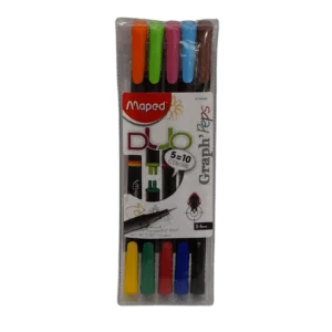 MARCADOR MAPED MICROFIBRA DUO 5=10