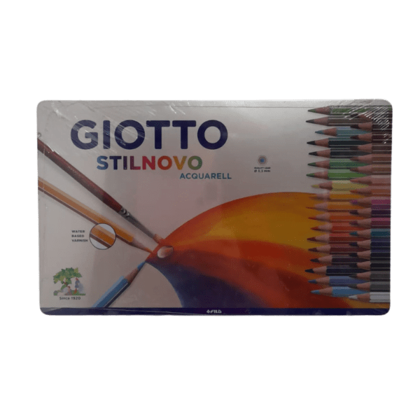 LAPICES GIOTTO STILNOVO ACQUARELL CAJA LATA 3,3 36L