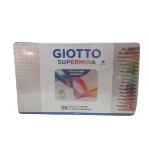 LAPICES GIOTTO SUPERMINA3,8 CAJA LATA 3,8 12L