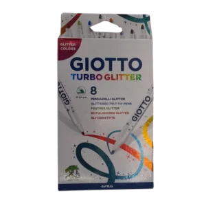MARCADOR GIOTTO GLITTER 12COL