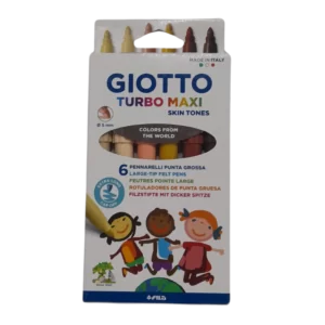 MARCADOR GIOTTO SKIN MAXI TONES 6COL