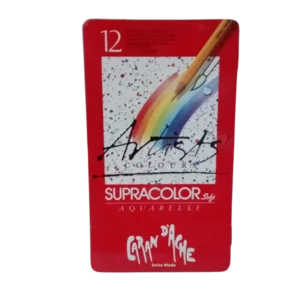 LAPICES CARAN D'ACHE ACUARELABLES CAJA LATA 12L