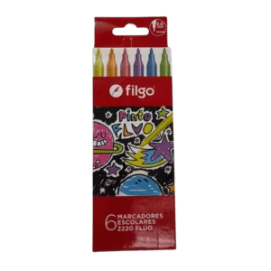 MARCADOR FILGO FLUO 6COL