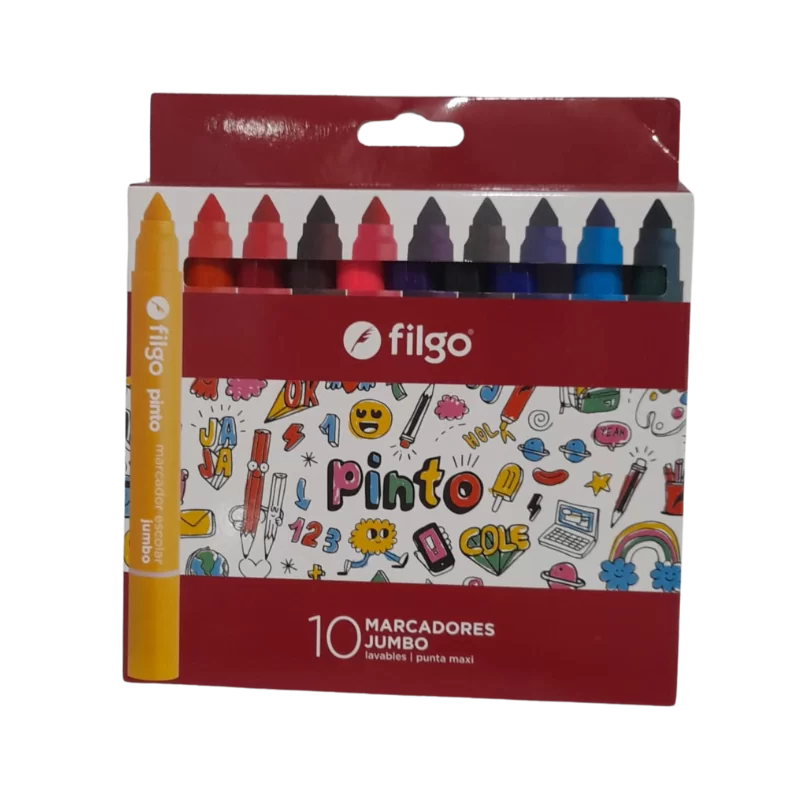 MARCADOR FILGO JUMBO 10COL