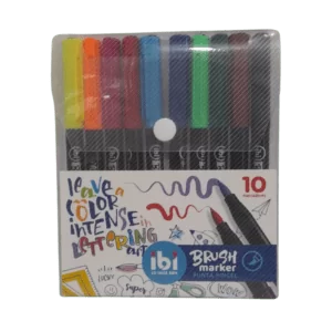 MARCADOR IBICO COLOR PINCEL 10COL