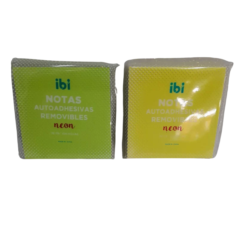 BLOK ADHE.76X76X100 FLUO.