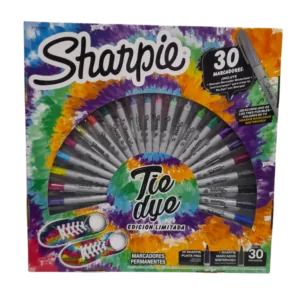 MARCADOR SHARPIE PERMANENTE TIA DYE 30COL