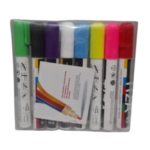 MARCADOR NUWA TIZA COLOR 8COL