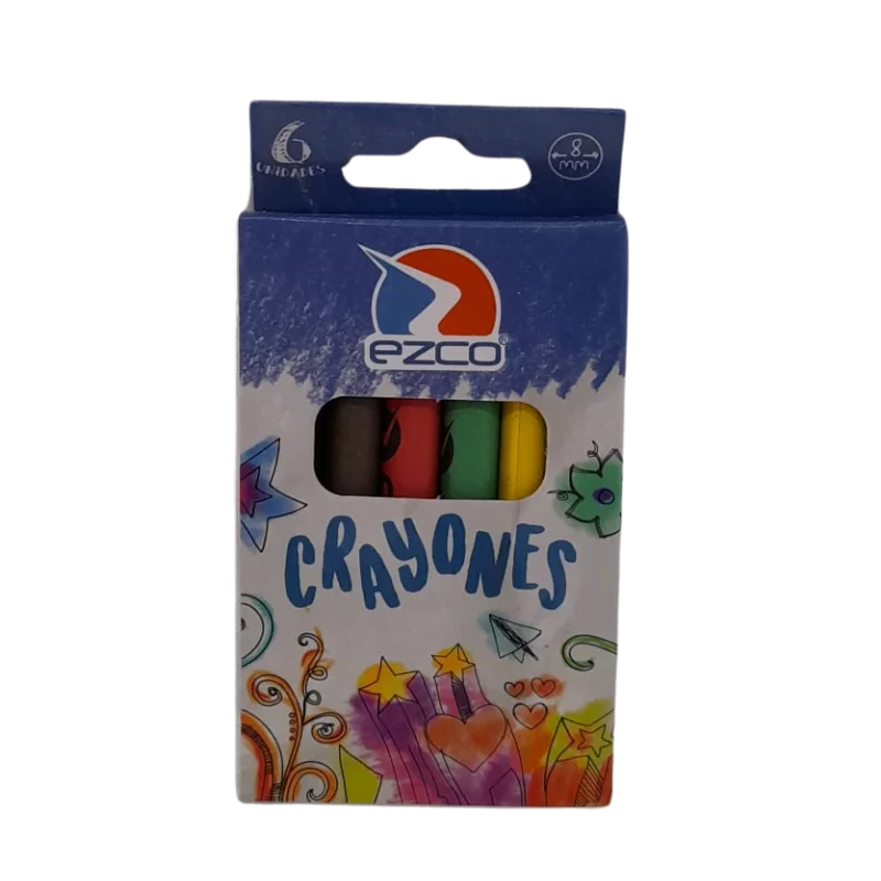 CRAYON EZCO 6COL
