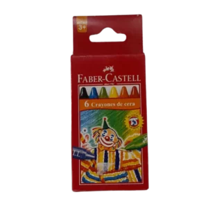 CRAYON FABER 6COL