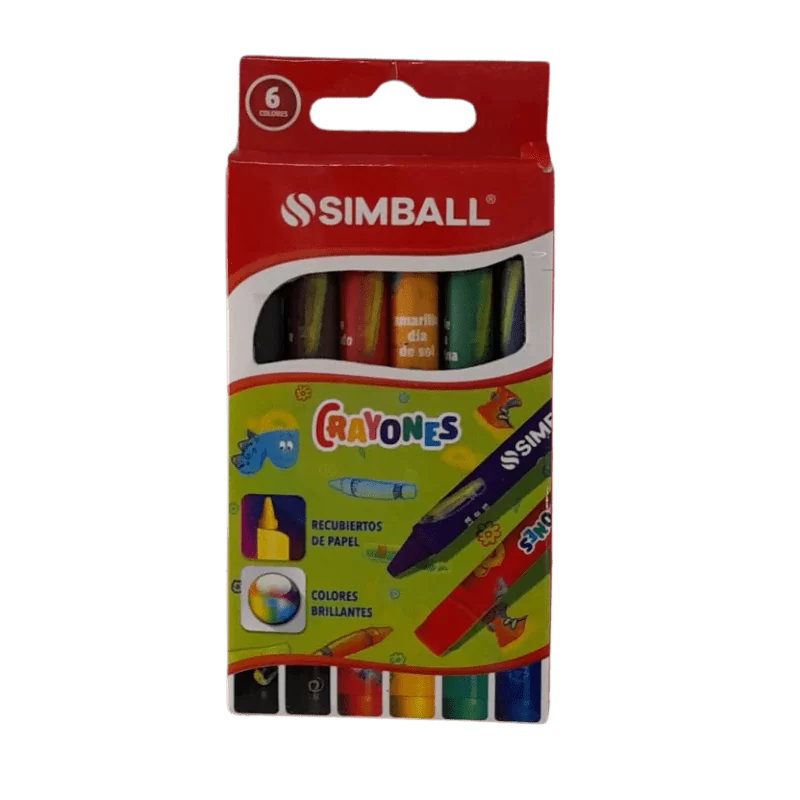CRAYON SIMBAL 6COL