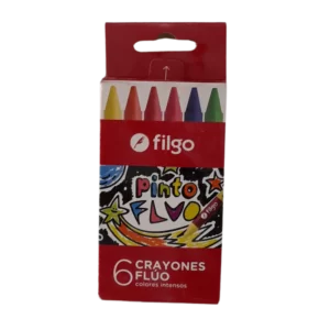 CRAYON FILGO FLUO 6COL