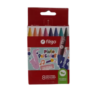 CRAYON FILGO PERLADO 8COL