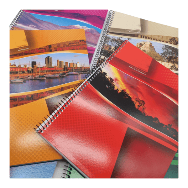 Cuaderno America tapa flexible 29.7 colores