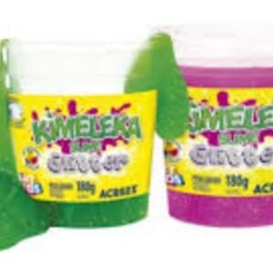 Slime acrilex Kimeleka 180g glitter
