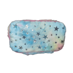 Cartuchera peluche estrellas
