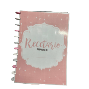 RECETARIO PERSONALIZADO