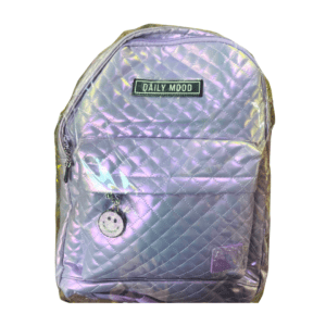 MOCHILA HOLOGRAFICA LILA